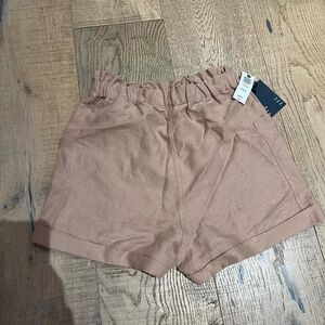 Wilfred High-Waisted Shorts, Dusty Rose (Roebuck), 2XS